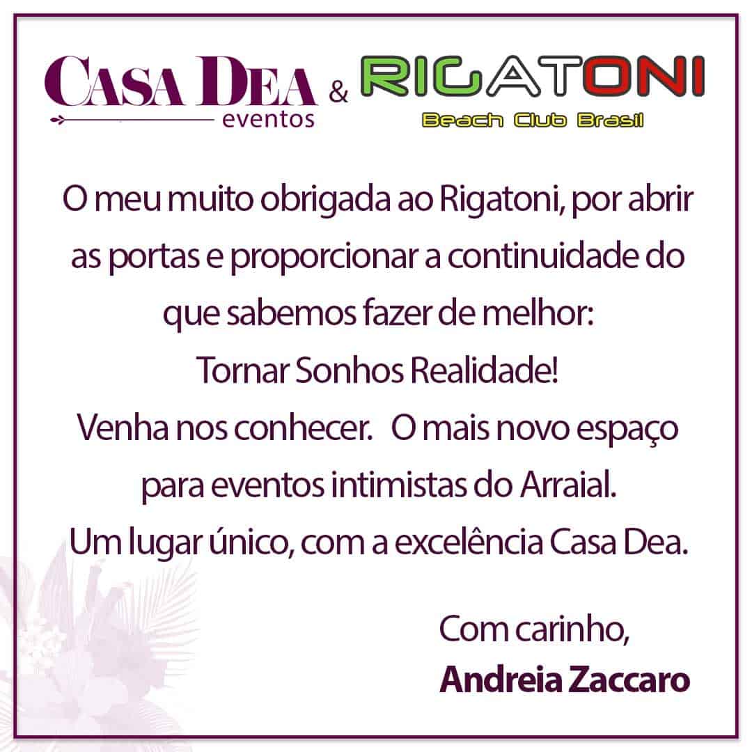 eventos Casa Dea Arraial dajuda